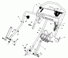 Toro 20628C - Lawnmower, 1987 (7000001-7999999) Ersatzteile HANDLE ASSEMBLY