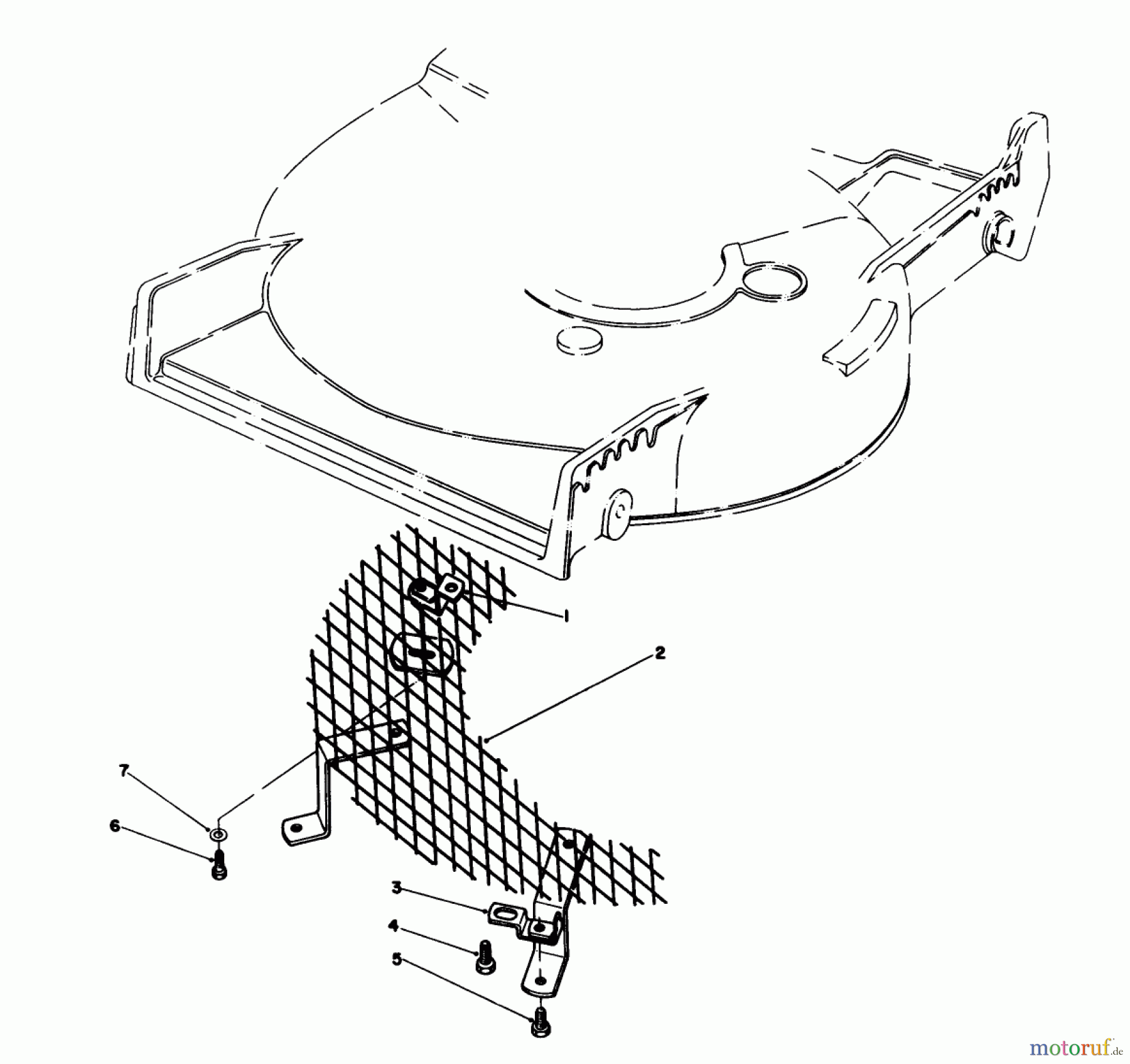 Toro Neu Mowers, Walk-Behind Seite 1 20628C - Toro Lawnmower, 1988 (8000001-8999999) LEAF SHREDDER KIT MODEL NO. 59157 (OPTIONAL)