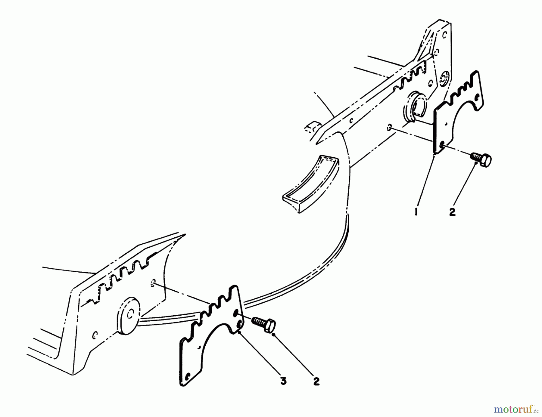 Toro Neu Mowers, Walk-Behind Seite 1 20628C - Toro Lawnmower, 1988 (8000001-8999999) WEAR PLATE KIT NO. 49-4080 (OPTIONAL)