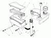 Toro 20629C - Lawnmower, 1986 (6000001-6999999) Ersatzteile AIR CLEANER & FUEL TANK ASSEMBLY