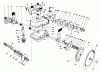 Toro 20629C - Lawnmower, 1986 (6000001-6999999) Ersatzteile GEAR CASE ASSEMBLY