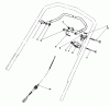 Toro 20629C - Lawnmower, 1986 (6000001-6999999) Ersatzteile TRACTION CONTROL ASSEMBLY