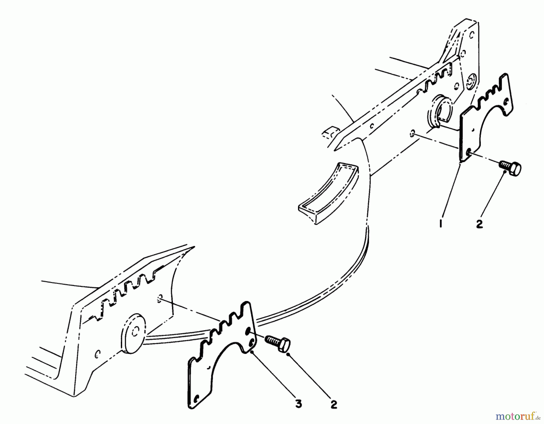 Toro Neu Mowers, Walk-Behind Seite 1 20629C - Toro Lawnmower, 1986 (6000001-6999999) WEAR PLATE KIT NO. 49-4080 (OPTIONAL)