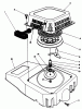 Toro 20629C - Lawnmower, 1987 (7000001-7999999) Ersatzteile RECOIL ASSEMBLY (MODEL NO. VMG6)