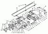 Toro 79370 - 36" Tiller, 300 Series Garden Tractors, 1993 (3900001-3999999) Ersatzteile GEAR CASE ASSEMBLY