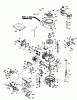 Toro 20631 - Lawnmower, 1988 (8000001-8999999) Ersatzteile ENGINE TECUMSEH MODEL NO. TVS105-53108F