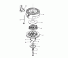 Toro 20631 - Lawnmower, 1988 (8000001-8999999) Ersatzteile REWIND STARTER NO. 590621