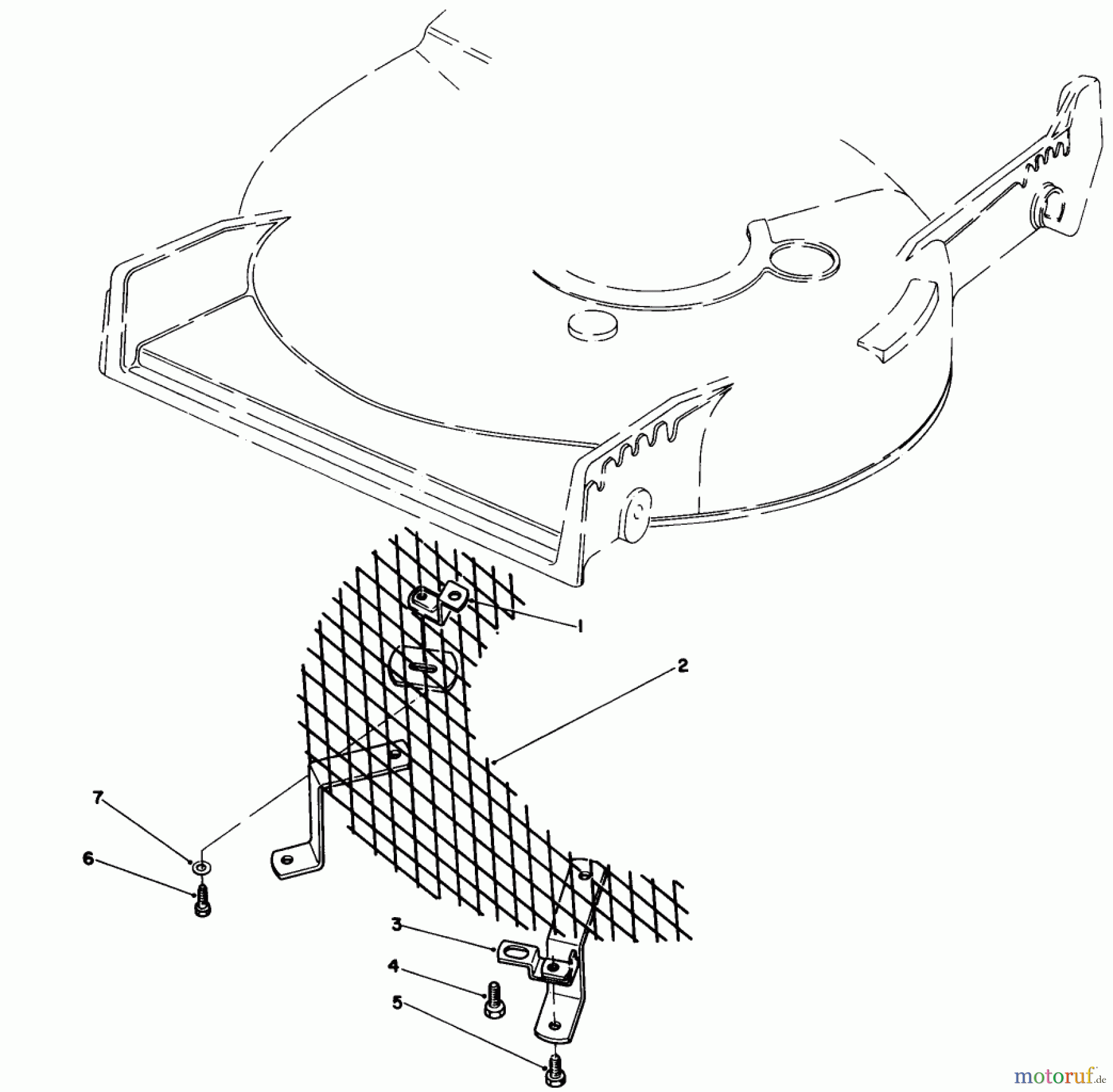 Toro Neu Mowers, Walk-Behind Seite 1 20631 - Toro Lawnmower, 1989 (9000001-9999999) LEAF SHREDDER KIT MODEL NO. 59157 (OPTIONAL)