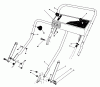 Toro 20632 - Lawnmower, 1989 (9000001-9999999) Ersatzteile HANDLE ASSEMBLY