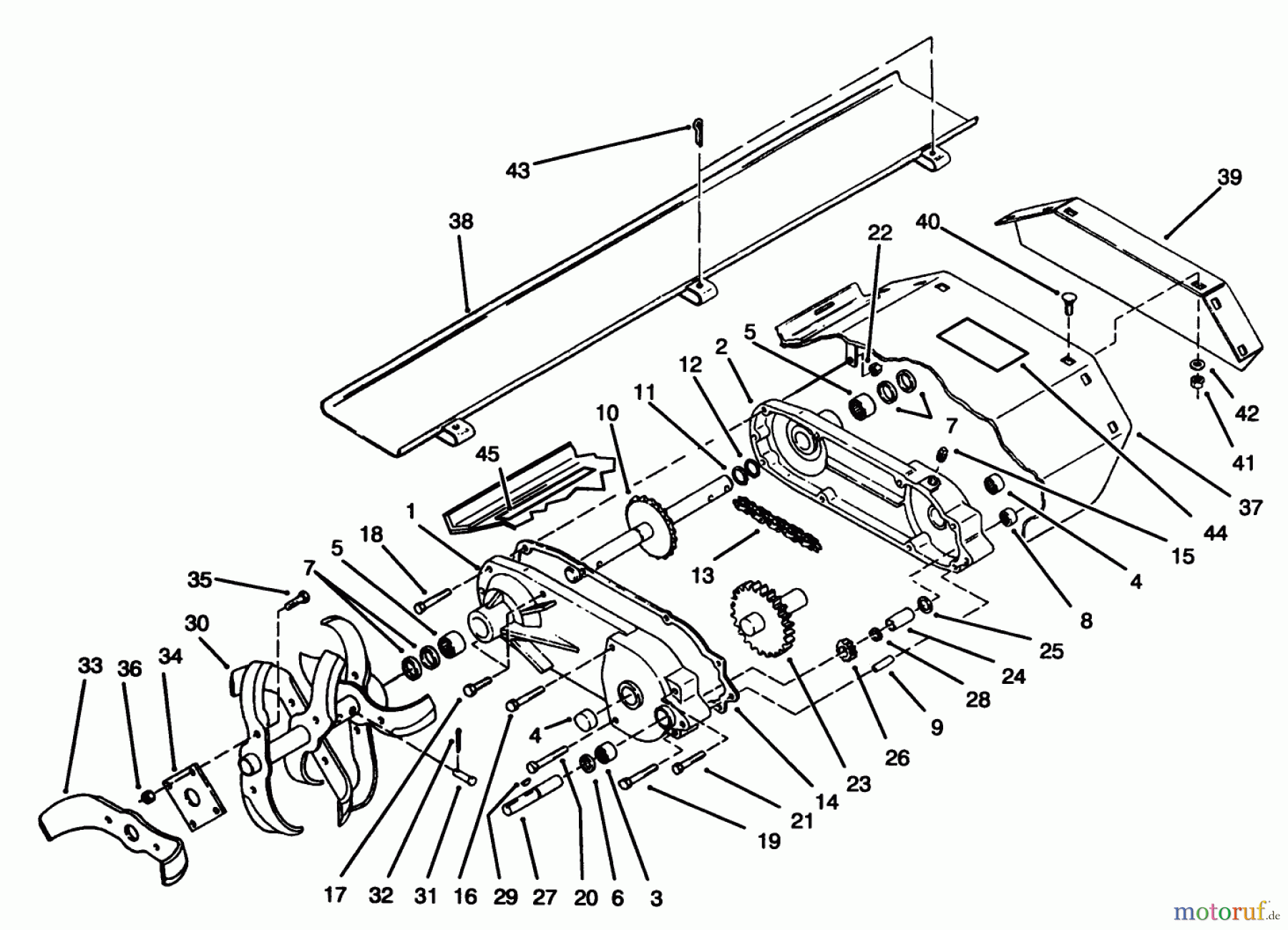  Toro Neu Accessories, Tiller/Cultivator 79370 - Toro 36