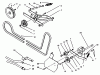 Toro 79370 - 36" Tiller, 300 Series Garden Tractors, 1994 (4900001-4999999) Ersatzteile PULLEY ASSEMBLY