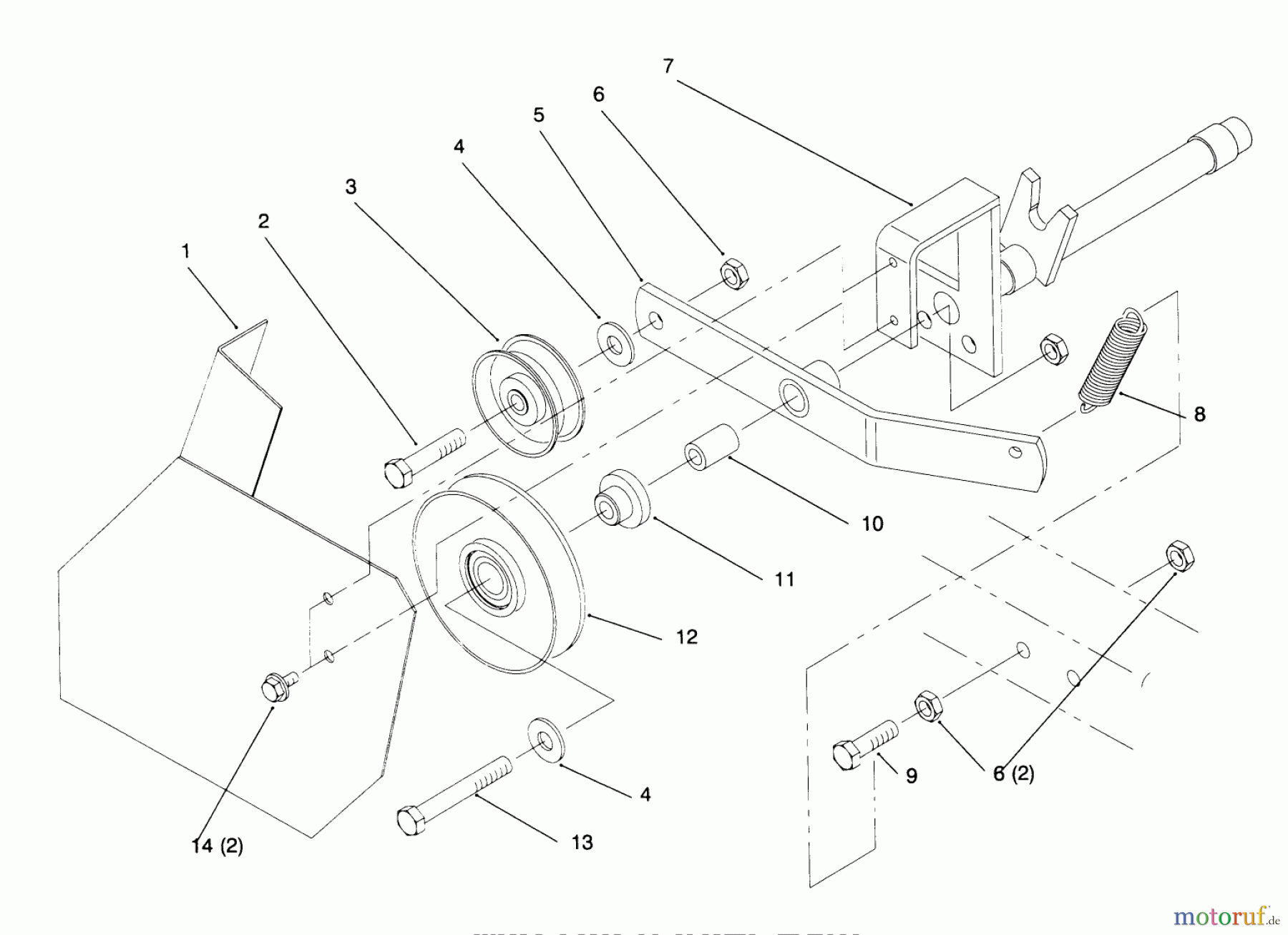  Toro Neu Accessories, Tiller/Cultivator 79370 - Toro 36