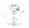 Toro 20666 - Lawnmower, 1990 (0000001-0999999) Ersatzteile ENGINE ASSEMBLY