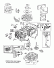 Toro 20666 - Lawnmower, 1990 (0000001-0999999) Ersatzteile ENGINE MODEL NO. 124702-3115-01 #1