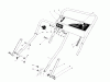 Toro 20666 - Lawnmower, 1990 (0000001-0999999) Ersatzteile HANDLE ASSEMBLY