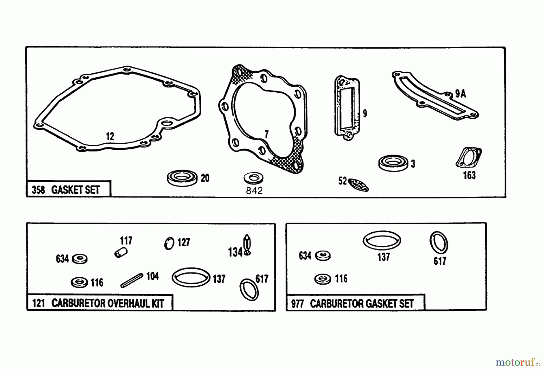 Toro Neu Mowers, Walk-Behind Seite 1 20667 - Toro Lawnmower, 1990 (0000001-0999999) ENGINE MODEL 124702-0137-01