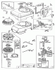 Toro 20668 - Lawnmower, 1990 (0000001-0999999) Ersatzteile ENGINE MODEL NO. 124702-3115-01 #2