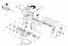 Toro 20668 - Lawnmower, 1990 (0000001-0999999) Ersatzteile GEAR CASE ASSEMBLY