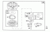 Toro 20668 - Lawnmower, 1991 (1000001-1999999) Ersatzteile ENGINE MODEL 124702-3115-01 #5