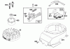 Toro 20668 - Lawnmower, 1991 (1000001-1999999) Ersatzteile ENGINE MODEL 124702-3115-01 #6