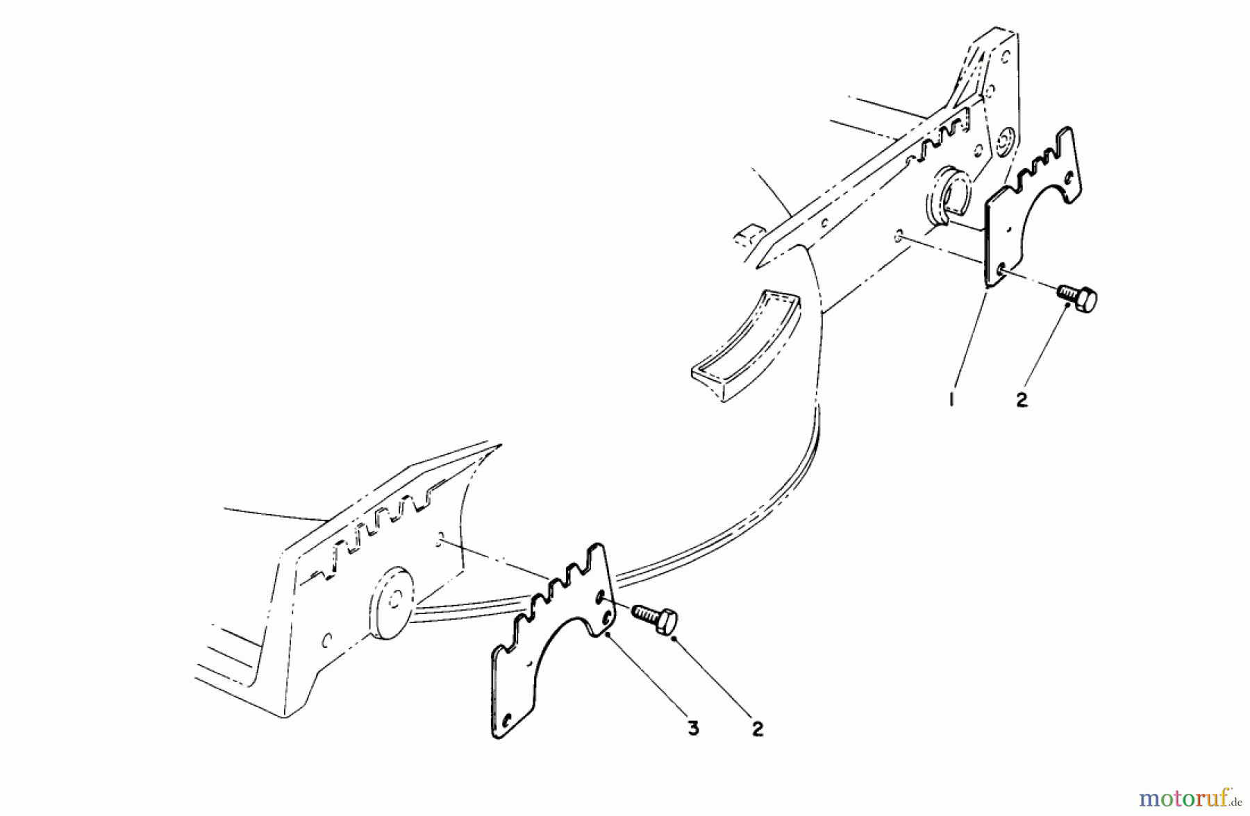 Toro Neu Mowers, Walk-Behind Seite 1 20668 - Toro Lawnmower, 1991 (1000001-1999999) WEAR PLATE MODEL NO. 49-4080 (OPTIONAL)