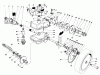 Toro 20671 - Lawnmower, 1983 (3000001-3999999) Ersatzteile GEAR CASE ASSEMBLY