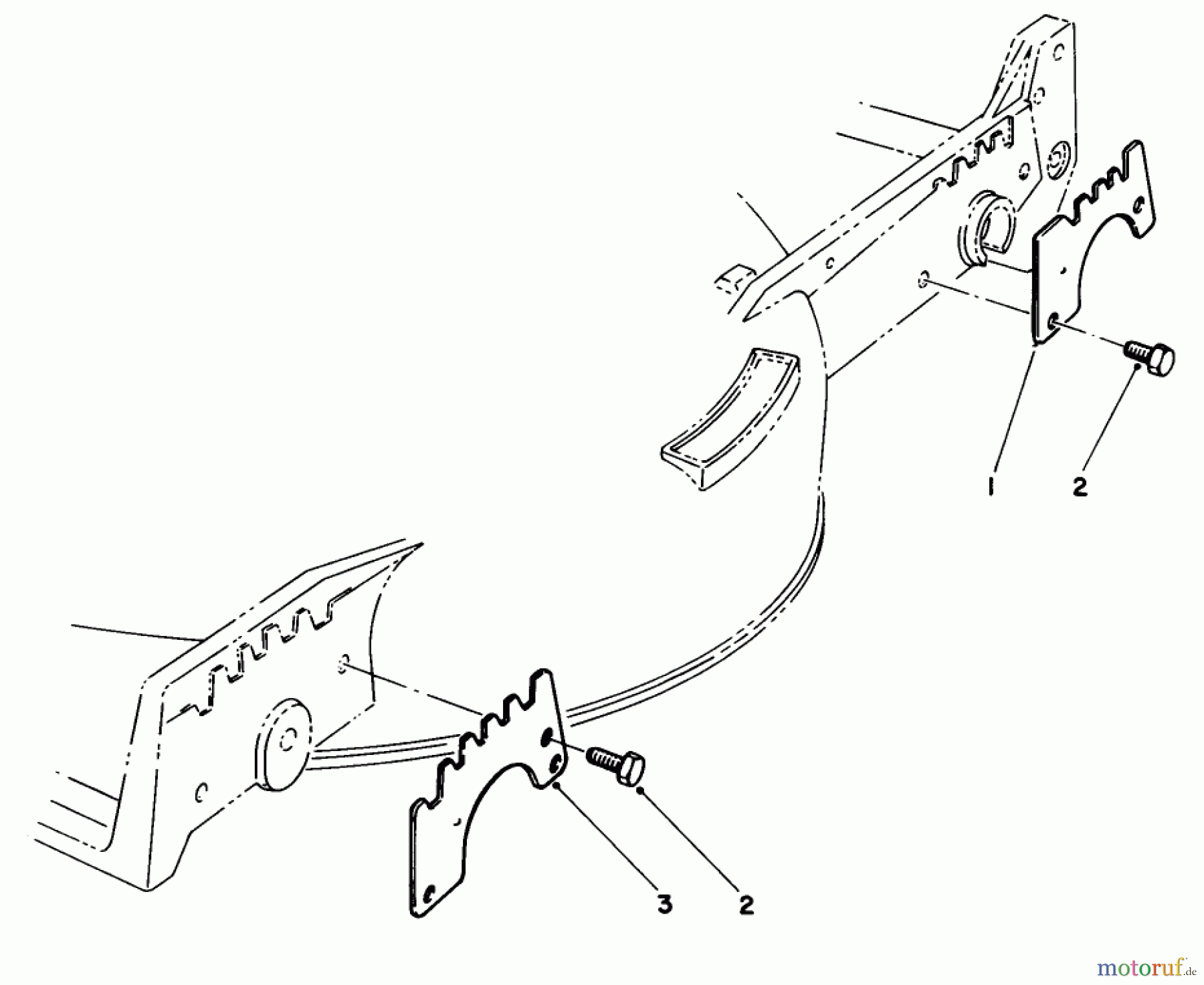 Toro Neu Mowers, Walk-Behind Seite 1 20671 - Toro Lawnmower, 1989 (9000001-9999999) WEAR PLATE MODEL NO. 49-4080 (OPTIONAL)
