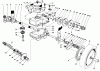 Toro 20672 - Lawnmower, 1985 (5000001-5999999) Ersatzteile GEAR CASE ASSEMBLY