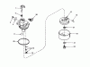 Toro 20673 - Lawnmower, 1976 (6000001-6999999) Ersatzteile CARBURETOR NO. 631784A