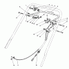 Toro 20675 - Lawnmower, 1985 (5000001-5999999) Ersatzteile TRACTION CONTROL ASSEMBLY
