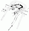 Toro 20676 - Lawnmower, 1984 (4000001-4999999) Ersatzteile TRACTION CONTROL ASSEMBLY