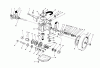Toro 20677 - Lawnmower, 1990 (0002102-0999999) Ersatzteile GEAR CASE ASSEMBLY