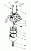 Toro 20680 - Lawnmower, 1983 (3000001-3999999) Ersatzteile CARBURETOR ASSEMBLY