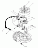 Toro 20680 - Lawnmower, 1983 (3000001-3999999) Ersatzteile FLYWHEEL & MAGNETO ASSEMBLY