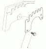 Toro 20680 - Lawnmower, 1983 (3000001-3999999) Ersatzteile WEAR PLATE KIT NO. 44-5530 (OPTIONAL)