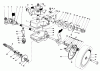 Toro 20680 - Lawnmower, 1984 (4000001-4999999) Ersatzteile GEAR CASE ASSEMBLY