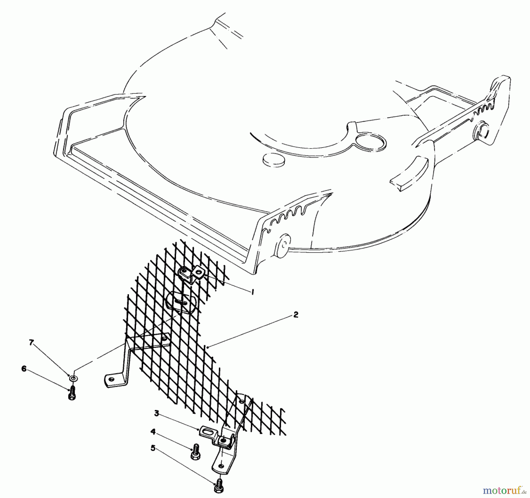 Toro Neu Mowers, Walk-Behind Seite 1 20680 - Toro Lawnmower, 1984 (4000001-4999999) LEAF SHREDDER KIT MODEL NO. 59157 (OPTIONAL)