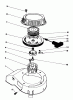 Toro 20680 - Lawnmower, 1984 (4000001-4999999) Ersatzteile RECOIL ASSEMBLY