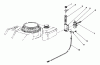 Toro 20680 - Lawnmower, 1985 (5000001-5999999) Ersatzteile BRAKE ASSEMBLY