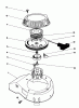 Toro 20680 - Lawnmower, 1985 (5000001-5999999) Ersatzteile RECOIL ASSEMBLY