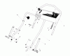 Toro 20680 - Lawnmower, 1990 (0000001-0999999) Ersatzteile HANDLE ASSEMBLY