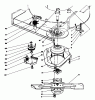 Toro 20684 - Lawnmower, 1984 (4000001-4999999) Ersatzteile BLADE BRAKE CLUTCH ASSEMBLY