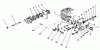 Toro 20684 - Lawnmower, 1984 (4000001-4999999) Ersatzteile GOVERNOR ASSEMBLY