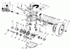 Toro 20684 - Lawnmower, 1987 (7000001-7999999) Ersatzteile GEAR CASE ASSEMBLY (USED ON UNITS WITH SERIAL NO. 7050000 & UP)