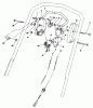 Toro 20684 - Lawnmower, 1987 (7000001-7999999) Ersatzteile TRACTION CONTROL ASSEMBLY