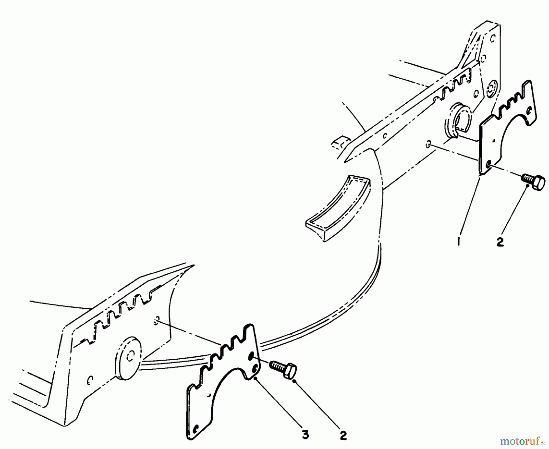 Toro Neu Mowers, Walk-Behind Seite 1 20684 - Toro Lawnmower, 1987 (7000001-7999999) WEAR PLATE KIT NO. 49-4080 (OPTIONAL)