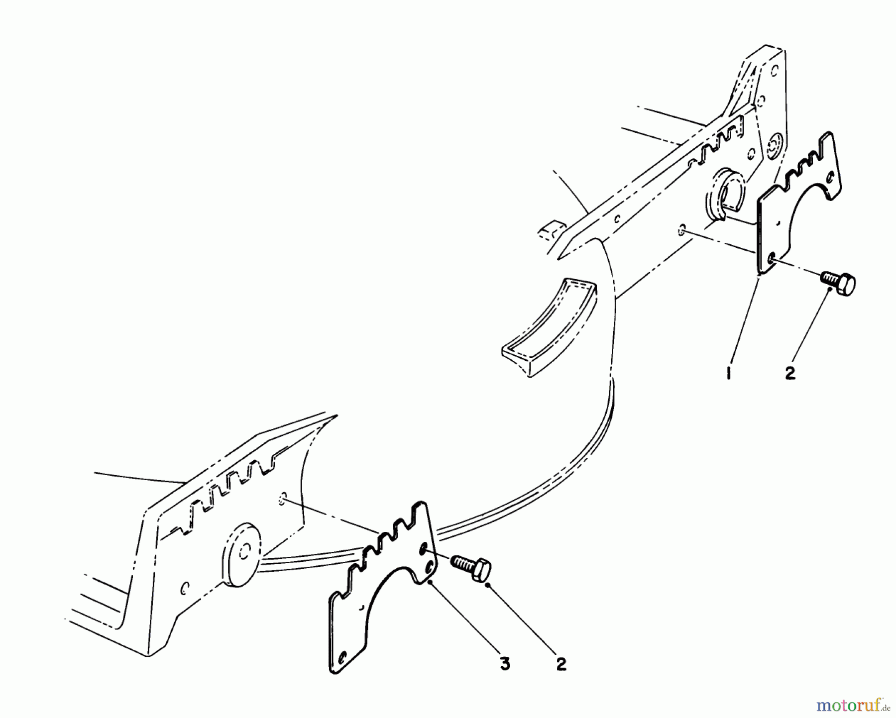 Toro Neu Mowers, Walk-Behind Seite 1 20684 - Toro Lawnmower, 1988 (8000001-8999999) WEAR PLATE KIT NO. 49-4080 (OPTIONAL)
