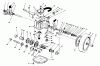 Toro 20684C - Lawnmower, 1989 (9000001-9999999) Ersatzteile GEAR CASE ASSEMBLY
