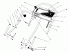 Toro 20684C - Lawnmower, 1989 (9000001-9999999) Ersatzteile HANDLE ASSEMBLY