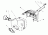 Toro 20684C - Lawnmower, 1989 (9000001-9999999) Ersatzteile MUFFLER ASSEMBLY (ENGINE MODEL NO. 47PJ8) (ENGINE MODEL NO. 47PH7)